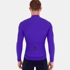Maglia maniche lunghe Santini RTR - Viola scuro