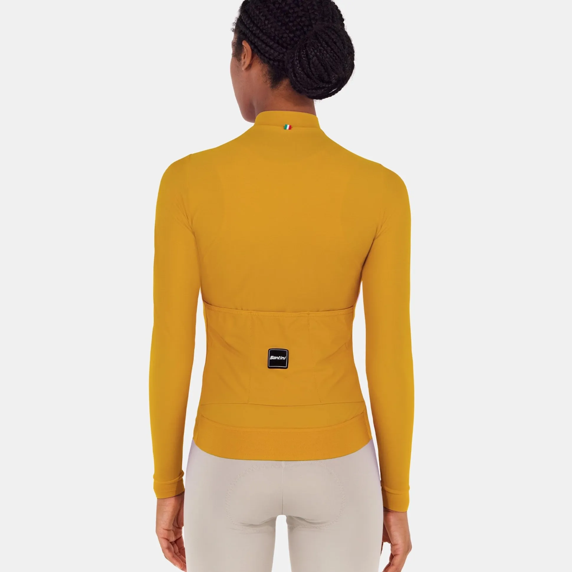 Maglia maniche lunghe Santini RTR - Giallo