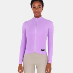 Maglia maniche lunghe Santini RTR - Viola