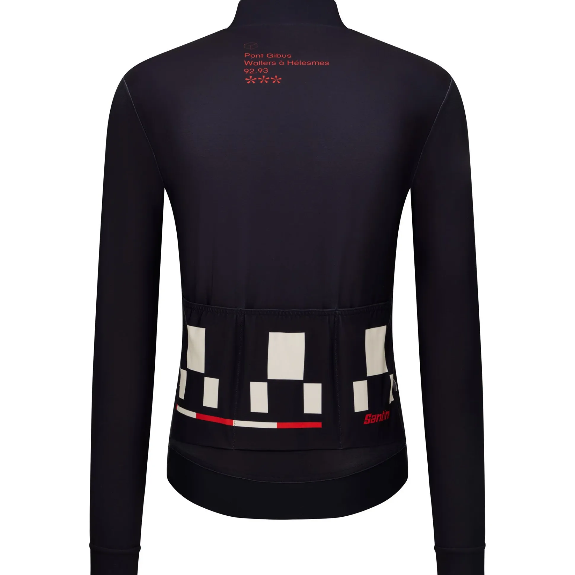 Maglia maniche lunghe Santini Paris Roubaix 2025