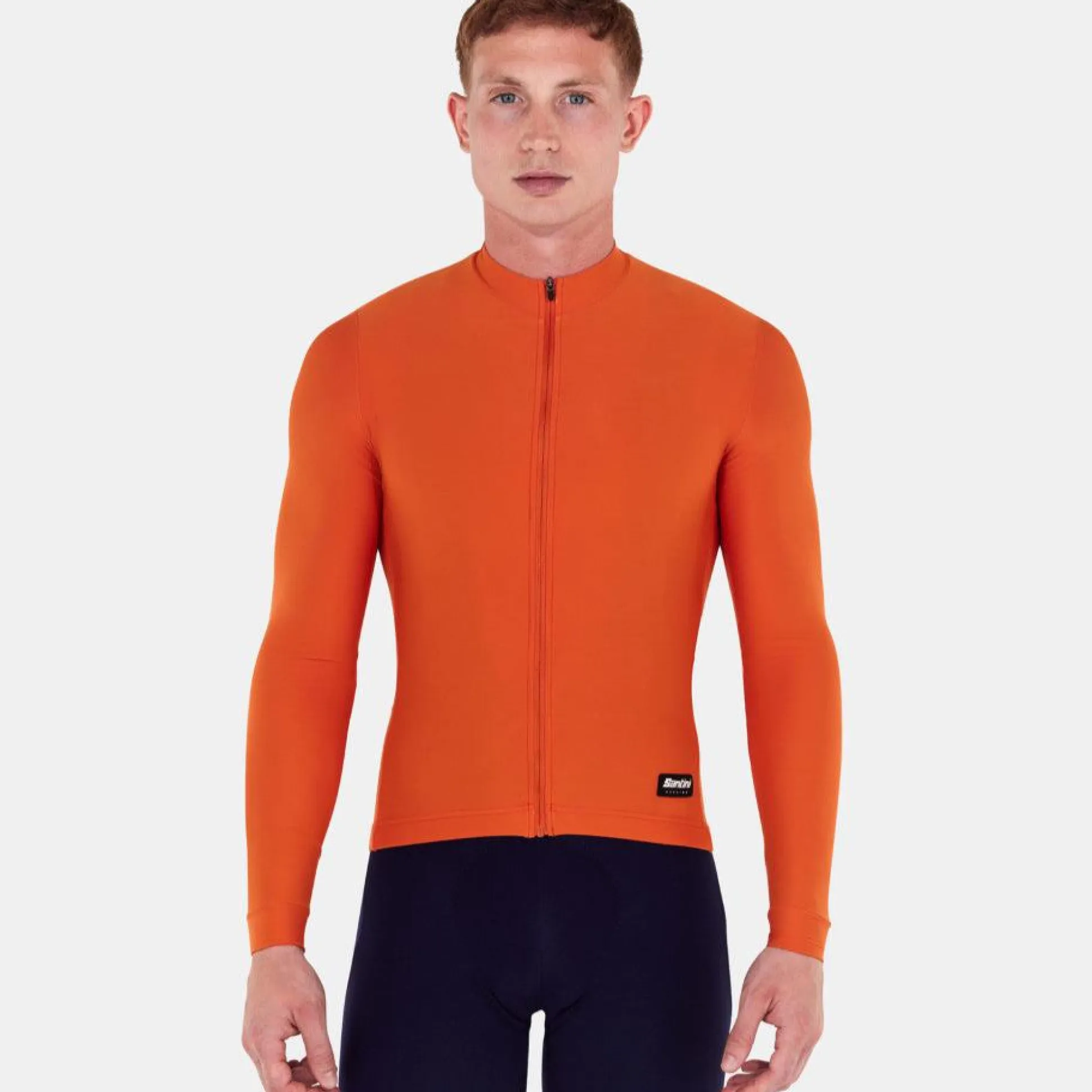 Maglia maniche lunghe Santini RTR - Arancio