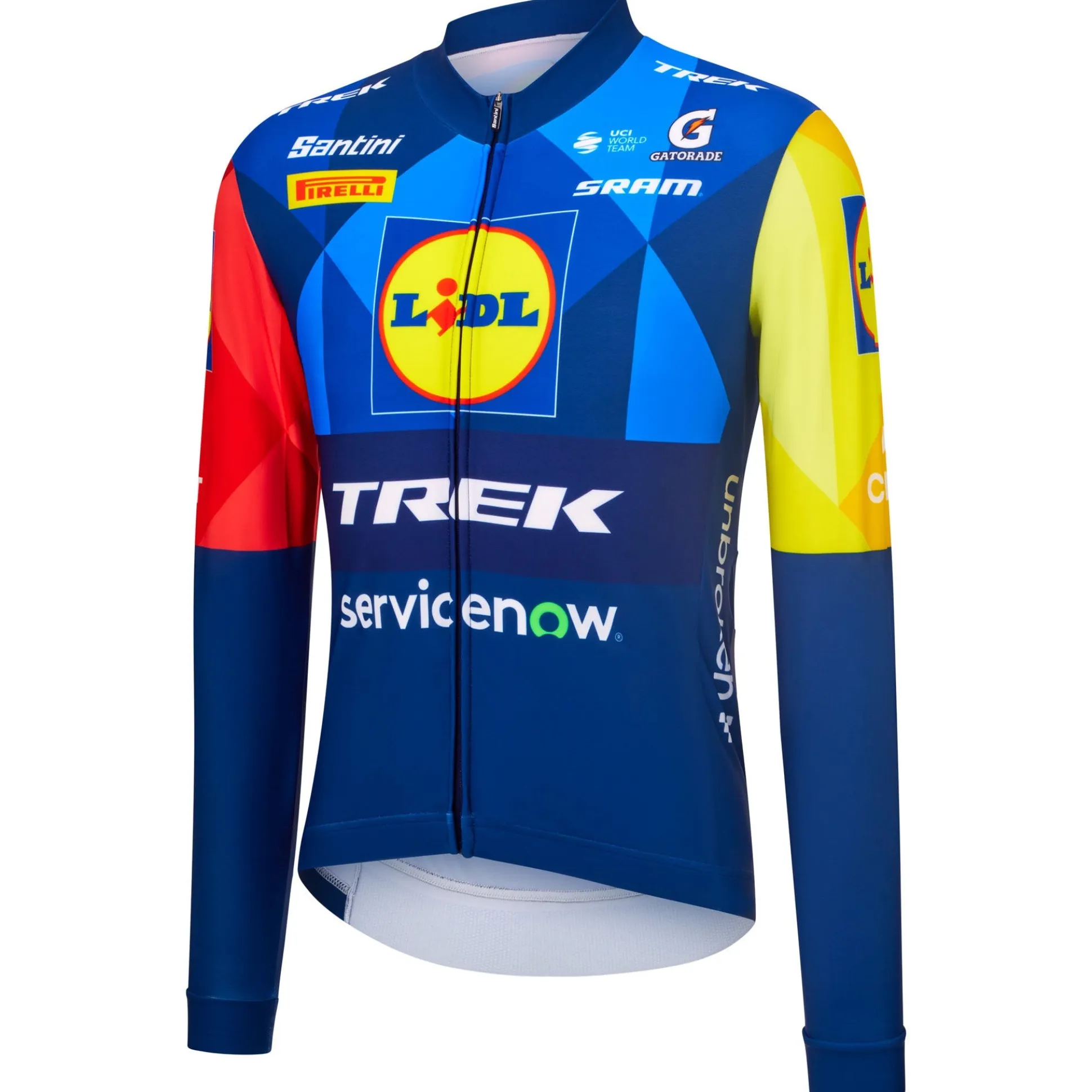 Maglia maniche lunghe Santini Lidl Trek 2026