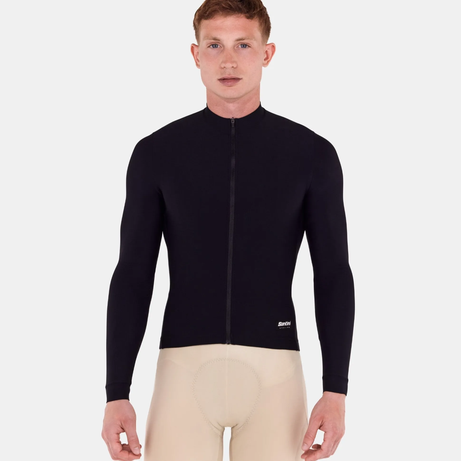 Maglia maniche lunghe Santini RTR - Nero
