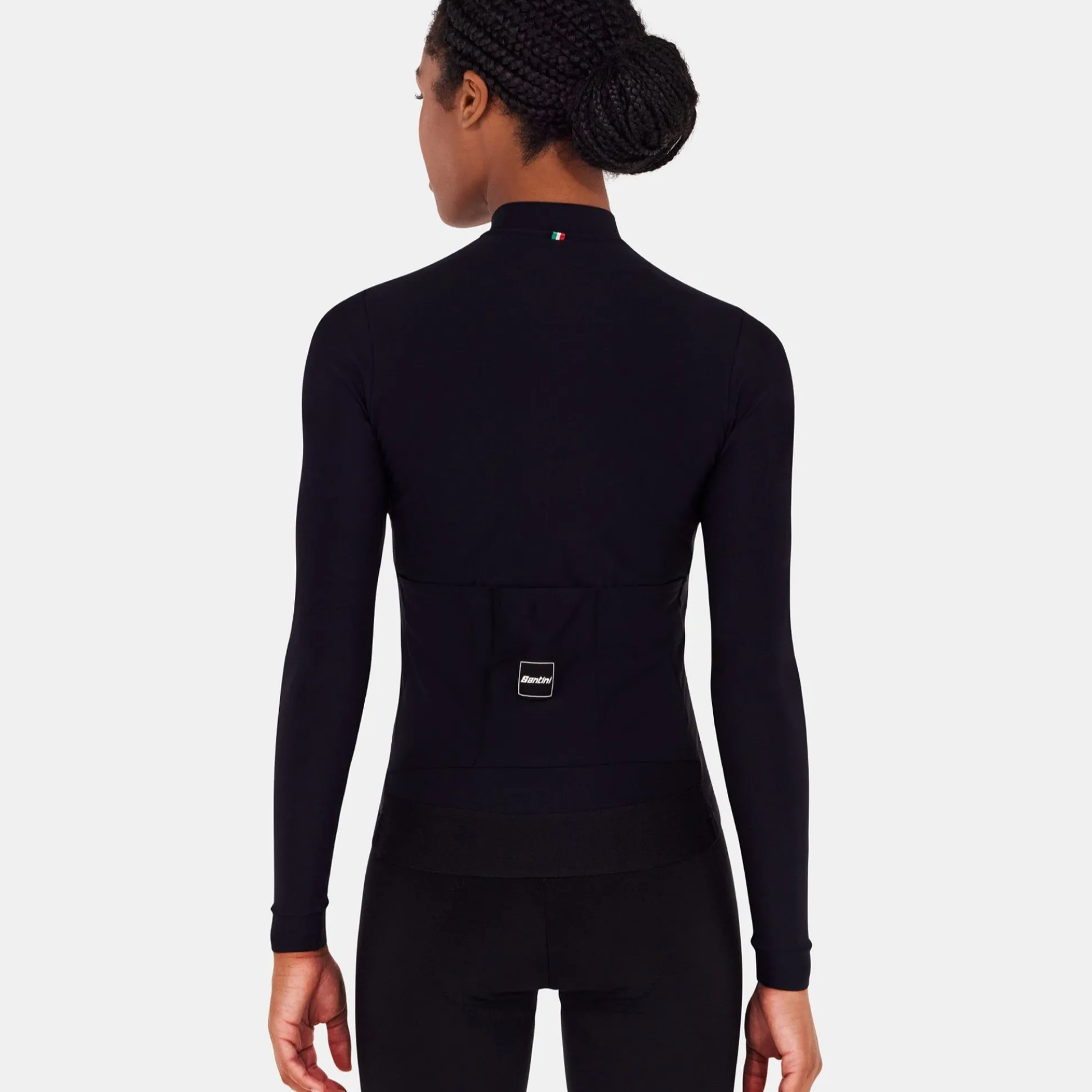 Maglia maniche lunghe Santini RTR - Nero