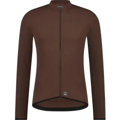 Maglia maniche lunghe Shimano Vertex - Marrone scuro