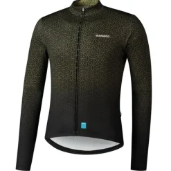 Maglia maniche lunghe Shimano Vertex Printed - Nero verde