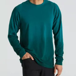 Maglia maniche lunghe Specialized Trail - Verde