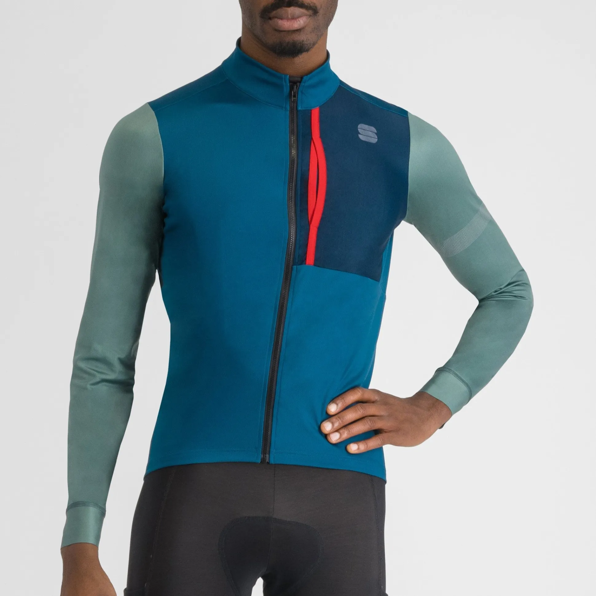 Maglia maniche lunghe Sportful Supergiara - Blu scuro