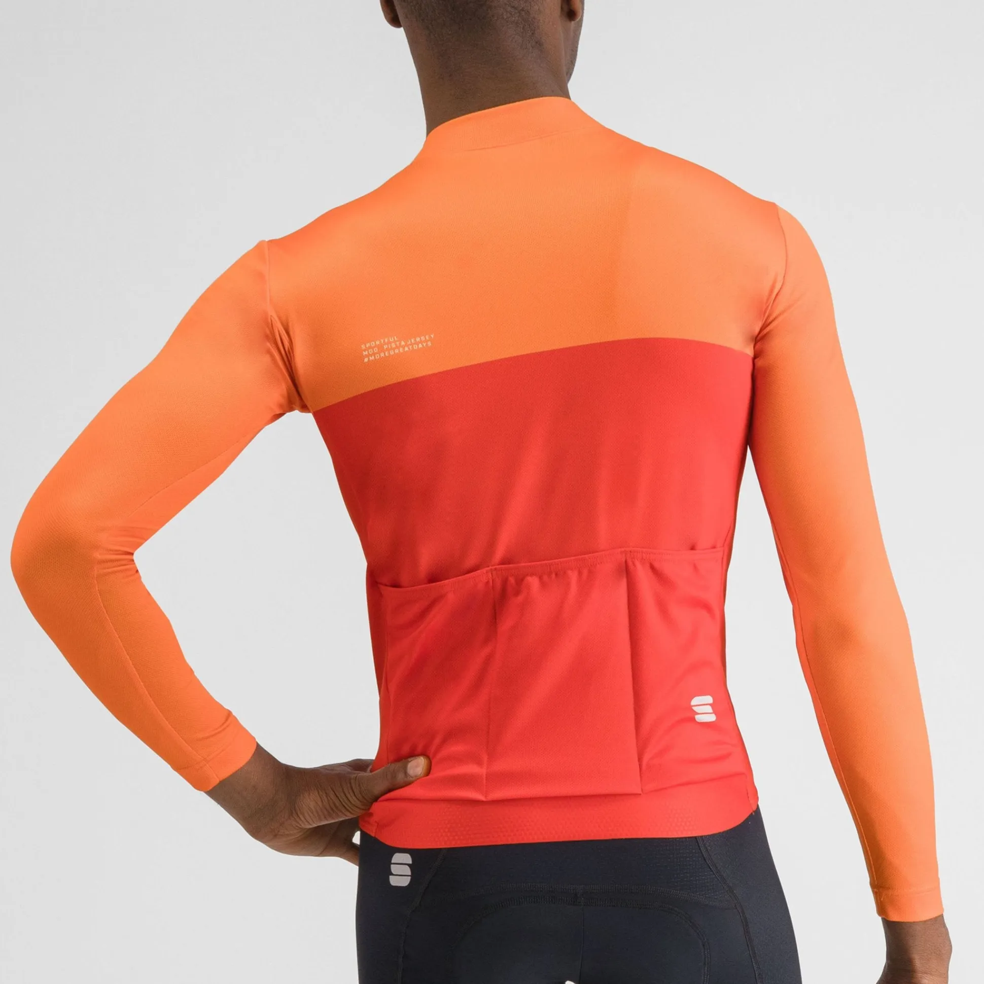Maglia maniche lunghe Sportful Pista - Arancio
