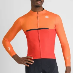 Maglia maniche lunghe Sportful Pista - Arancio