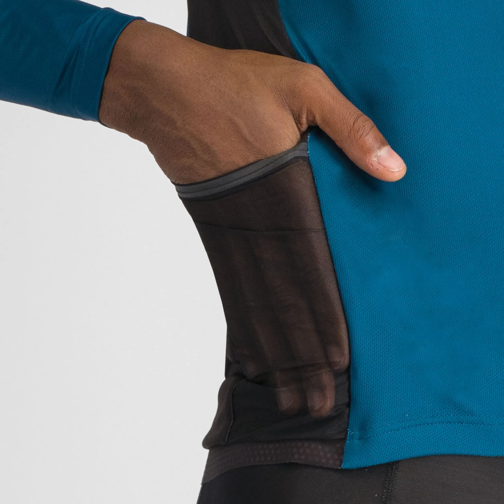Maglia maniche lunghe Sportful Breakout Supergiara - Blu