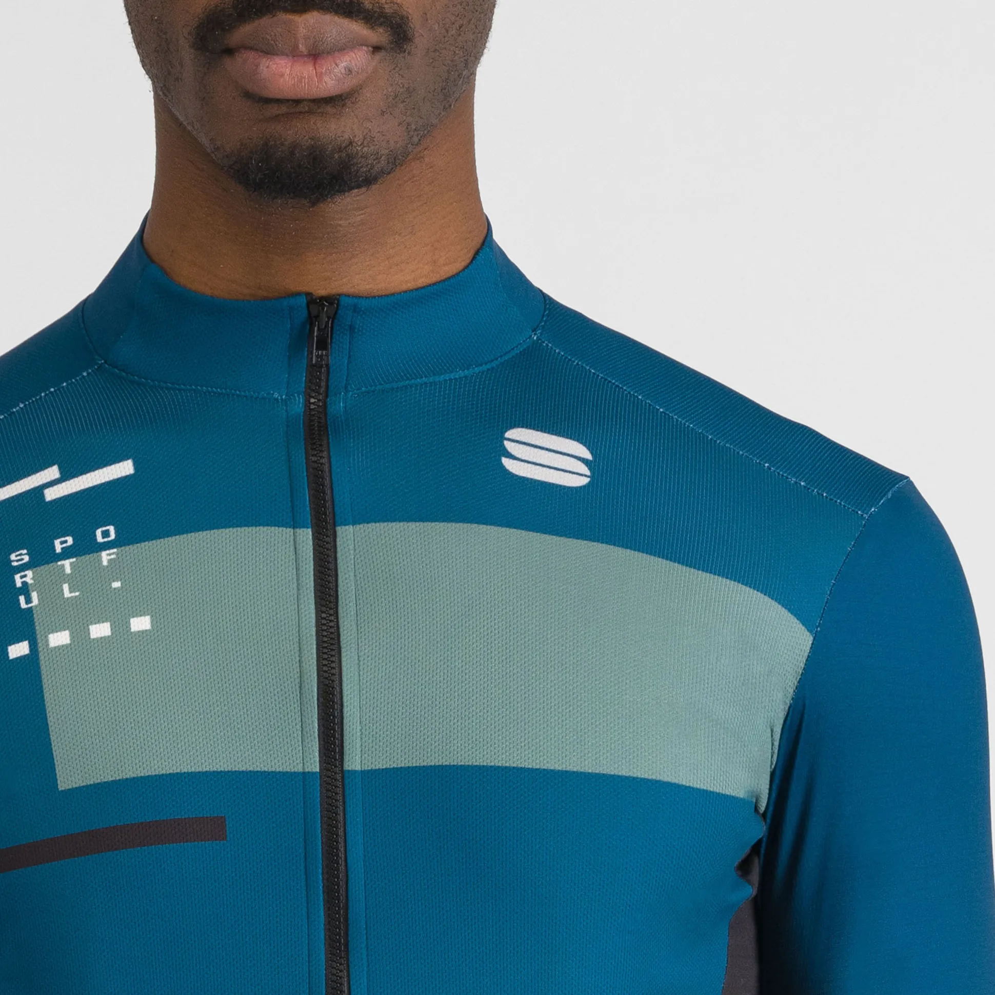 Maglia maniche lunghe Sportful Breakout Supergiara - Blu