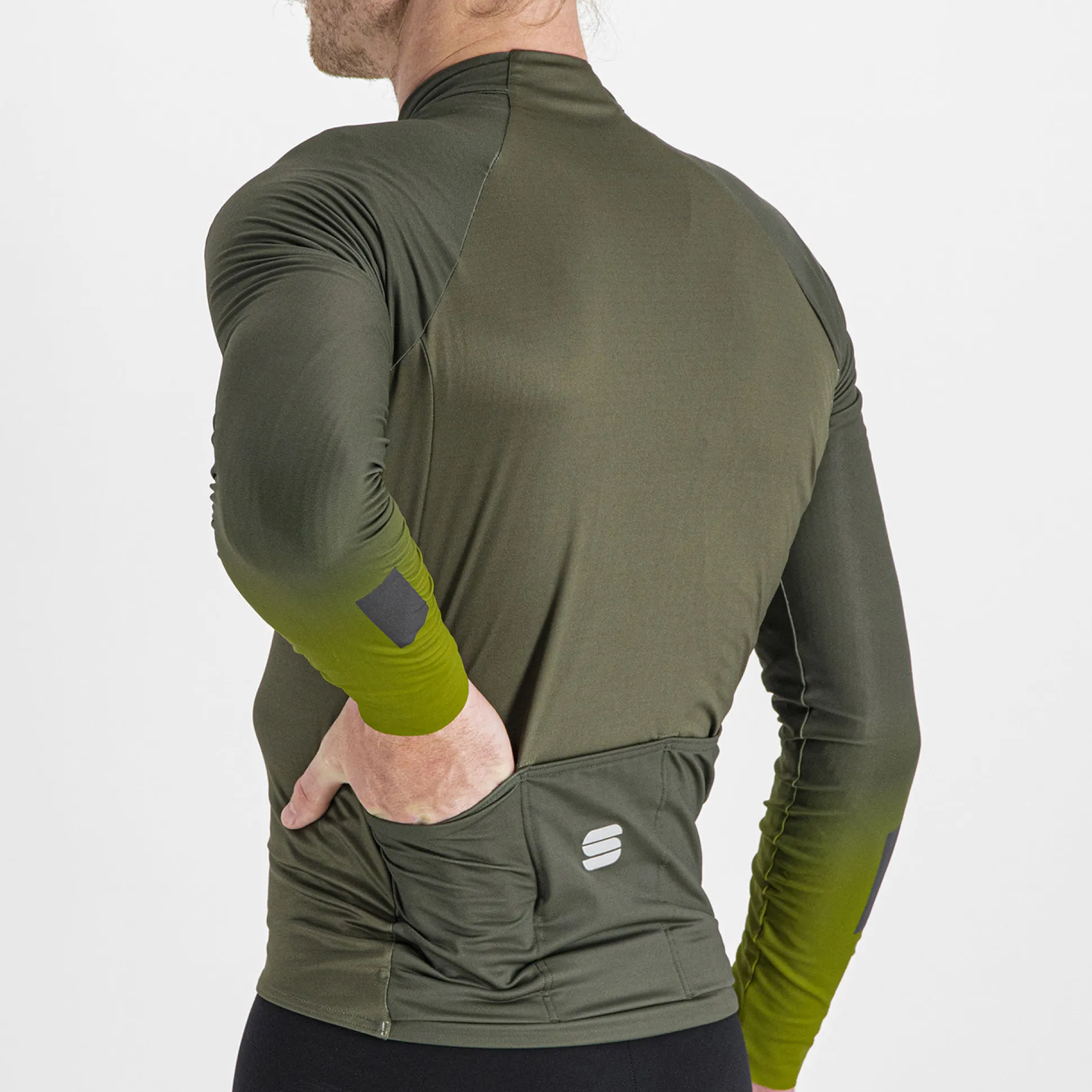 Maglia maniche lunghe Sportful Bodyfit Pro - Verde scuro