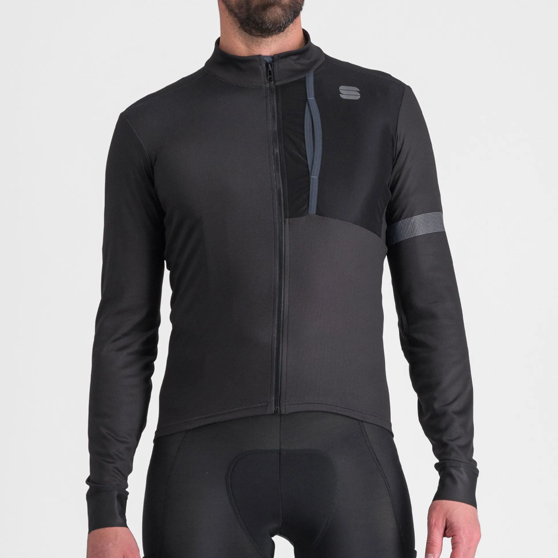 Maglia maniche lunghe Sportful Supergiara - Nero nero