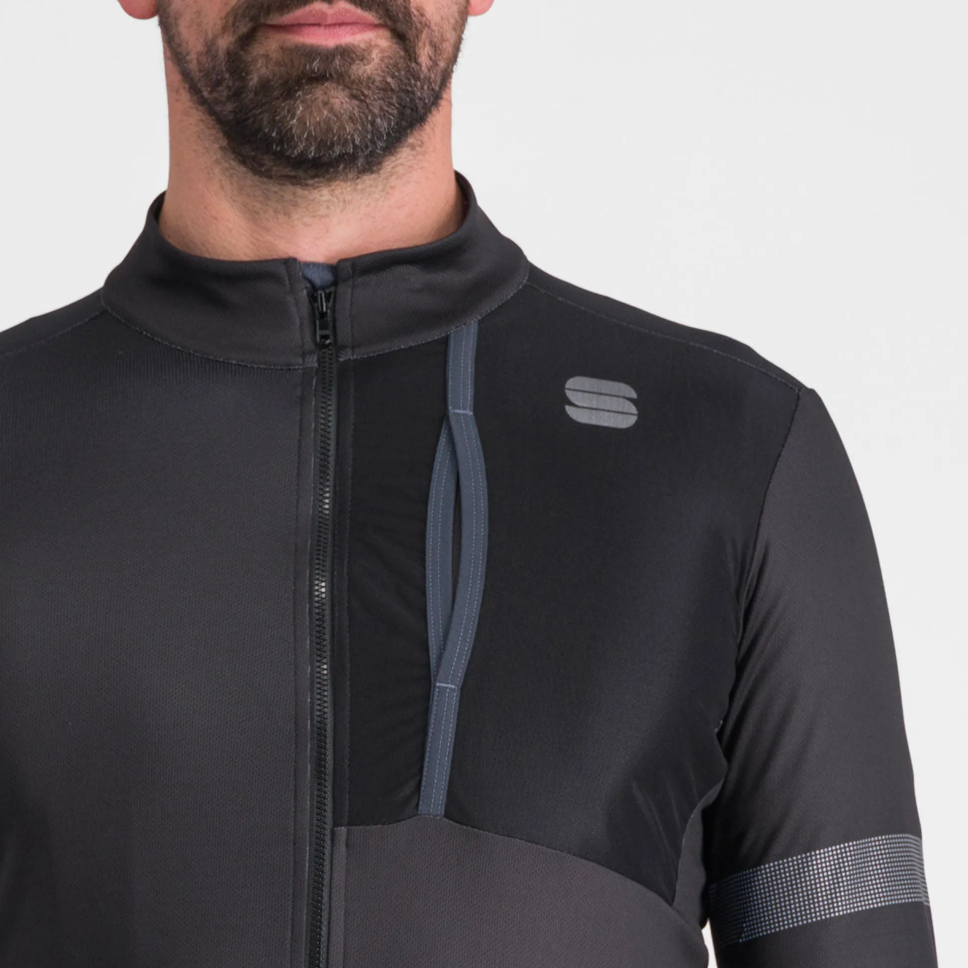 Maglia maniche lunghe Sportful Supergiara - Nero nero