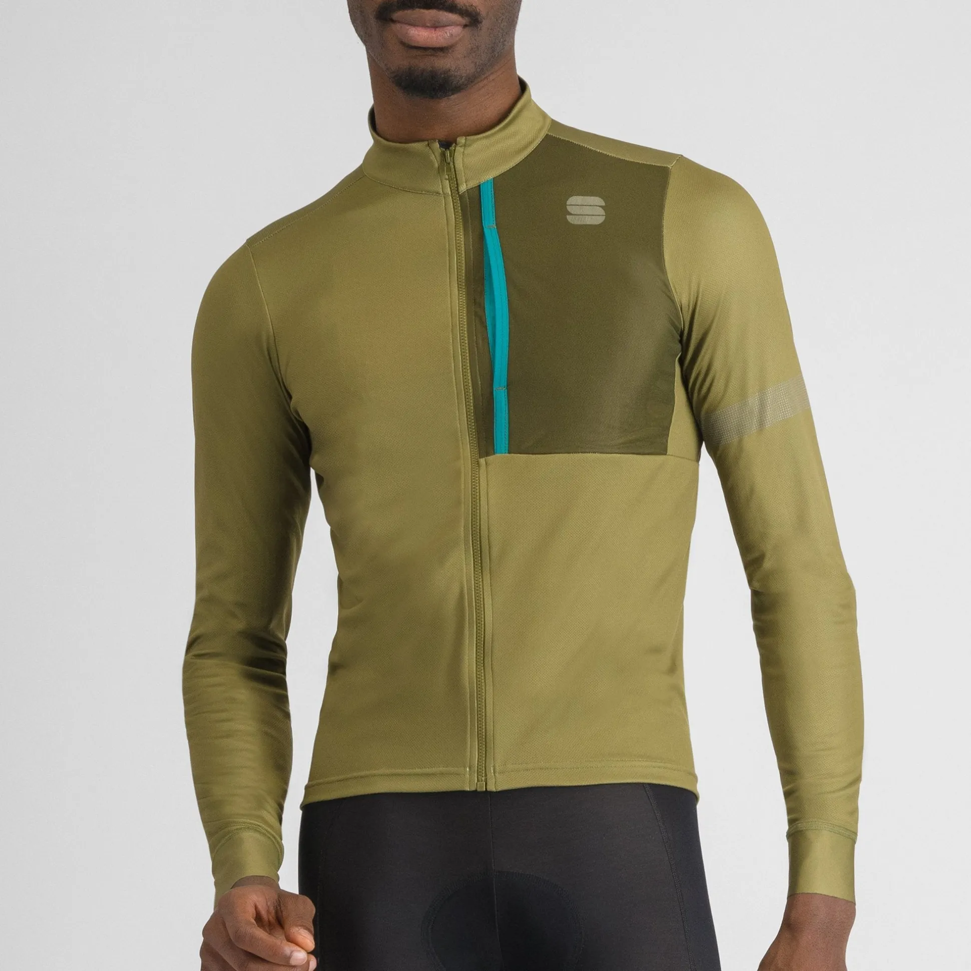 Maglia maniche lunghe Sportful Supergiara - Verde scuro