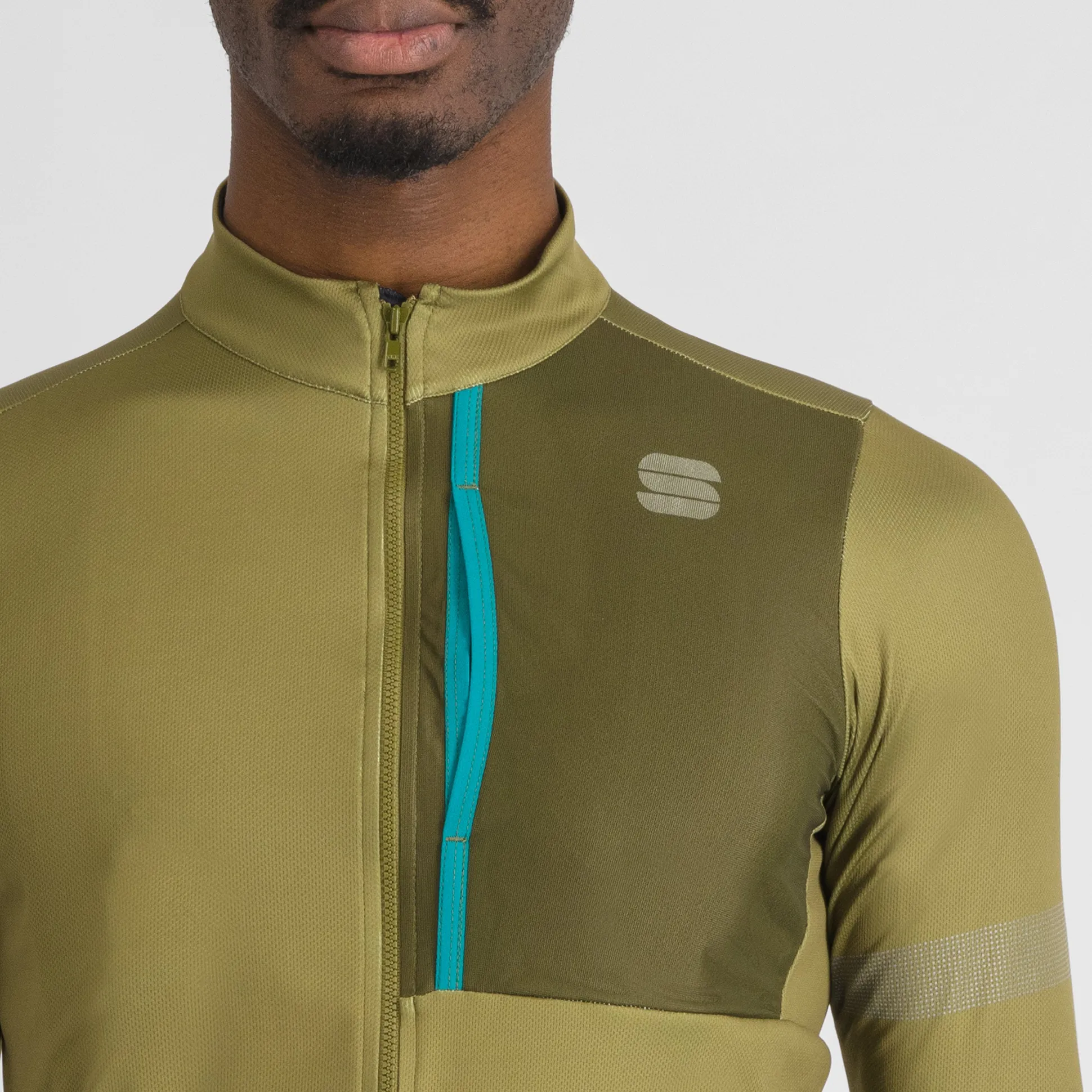 Maglia maniche lunghe Sportful Supergiara - Verde scuro