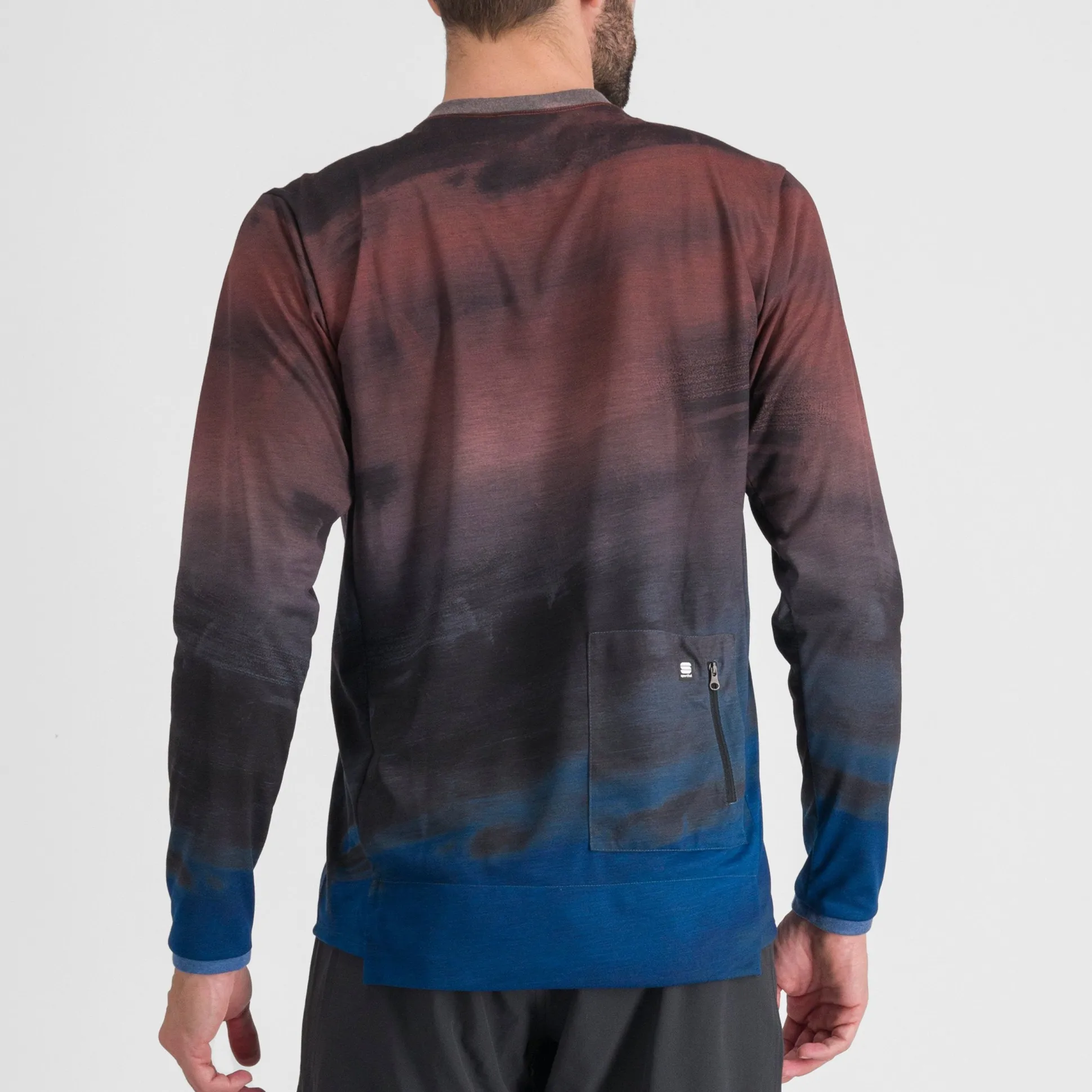 Maglia maniche lunghe Sportful Flow Giara - Blu