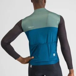 Maglia maniche lunghe Sportful Pista - Blu verde