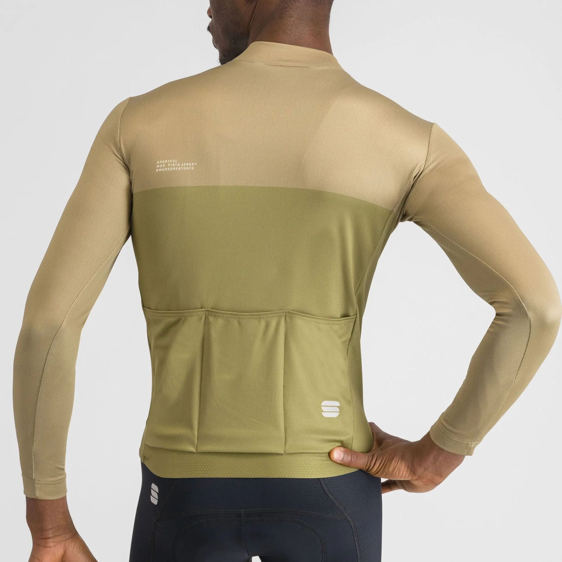 Maglia maniche lunghe Sportful Pista - Verde chiaro