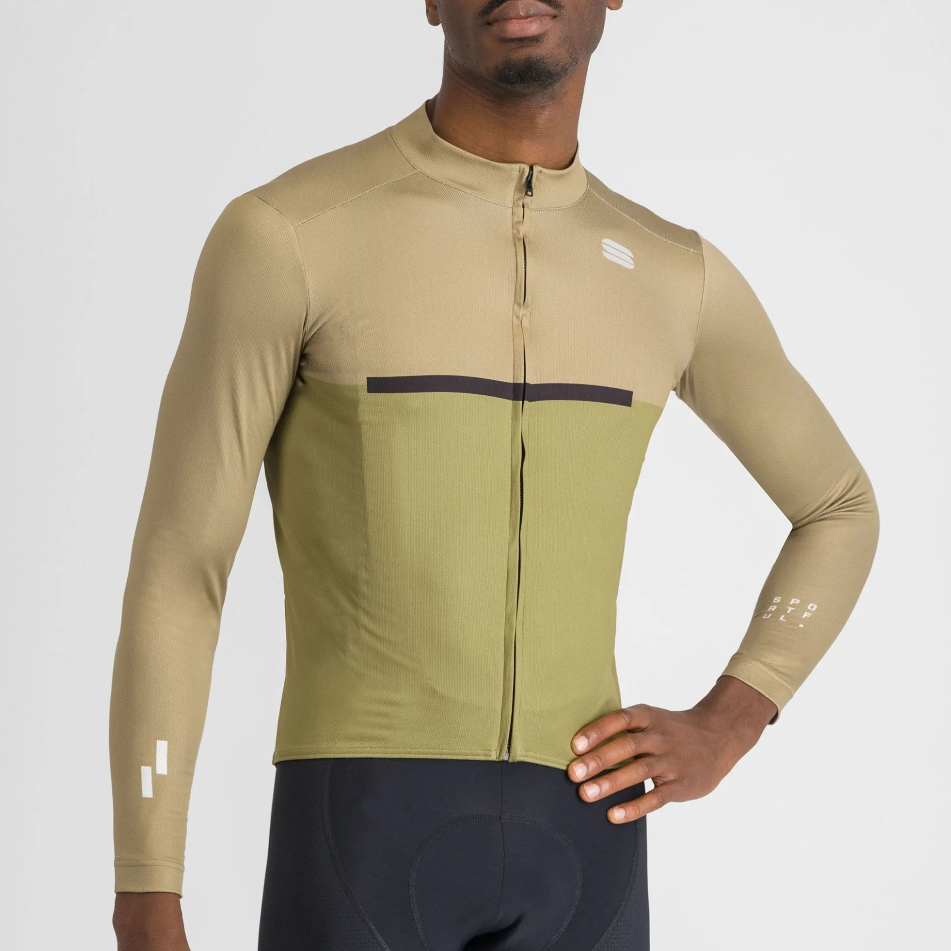 Maglia maniche lunghe Sportful Pista - Verde chiaro