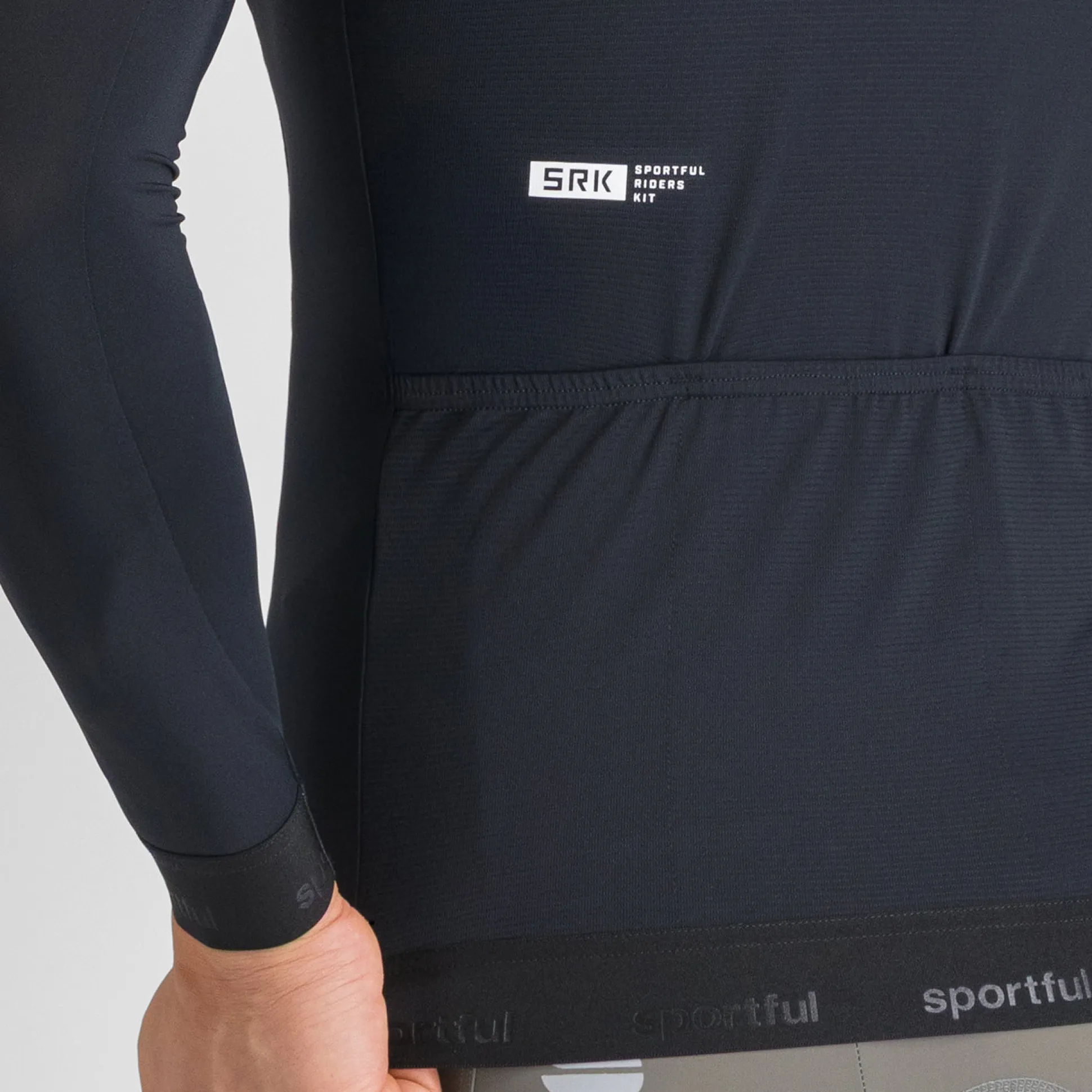 Maglia maniche lunghe Sportful Srk - Nero