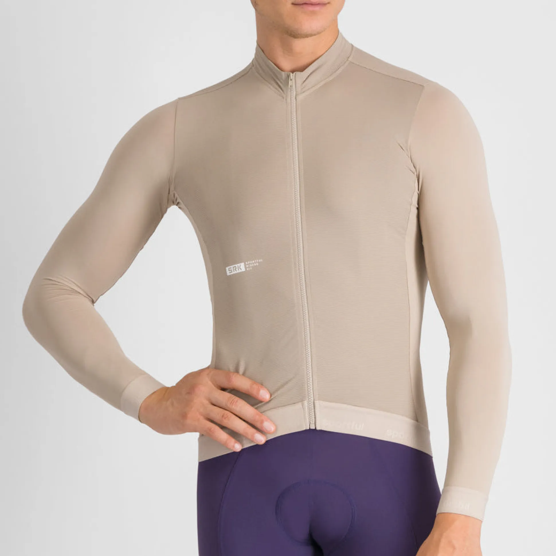 Maglia maniche lunghe Sportful Srk - Beige