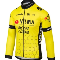 Maglia maniche lunghe Team Visma Lease a bike 2025