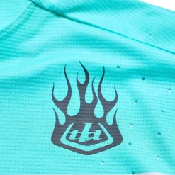 Maglia maniche lunghe Troy Lee Designs Yo Moto - Nero azzurro