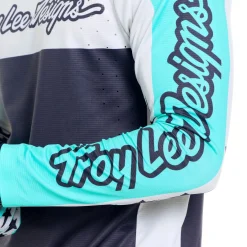 Maglia maniche lunghe Troy Lee Designs Yo Moto - Nero azzurro