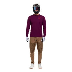Maglia maniche lunghe Troy Lee Designs Ruckus Ride - Viola