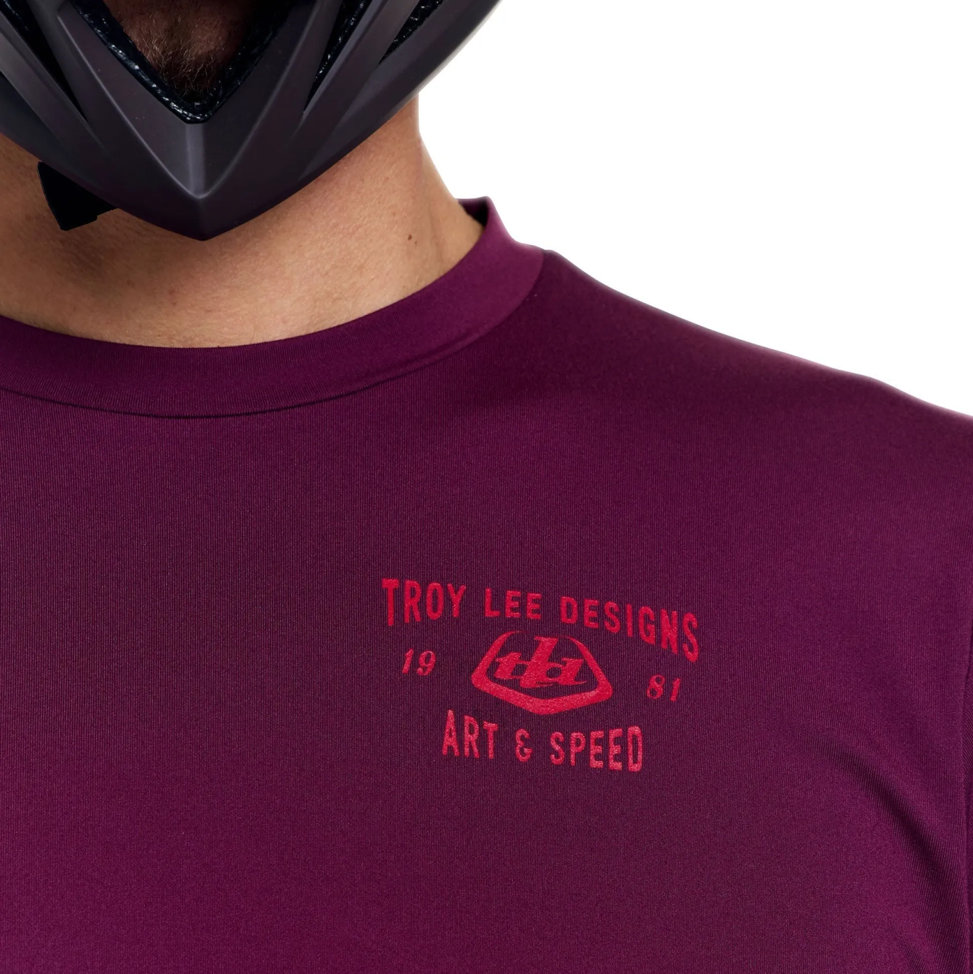 Maglia maniche lunghe Troy Lee Designs Ruckus Ride - Viola