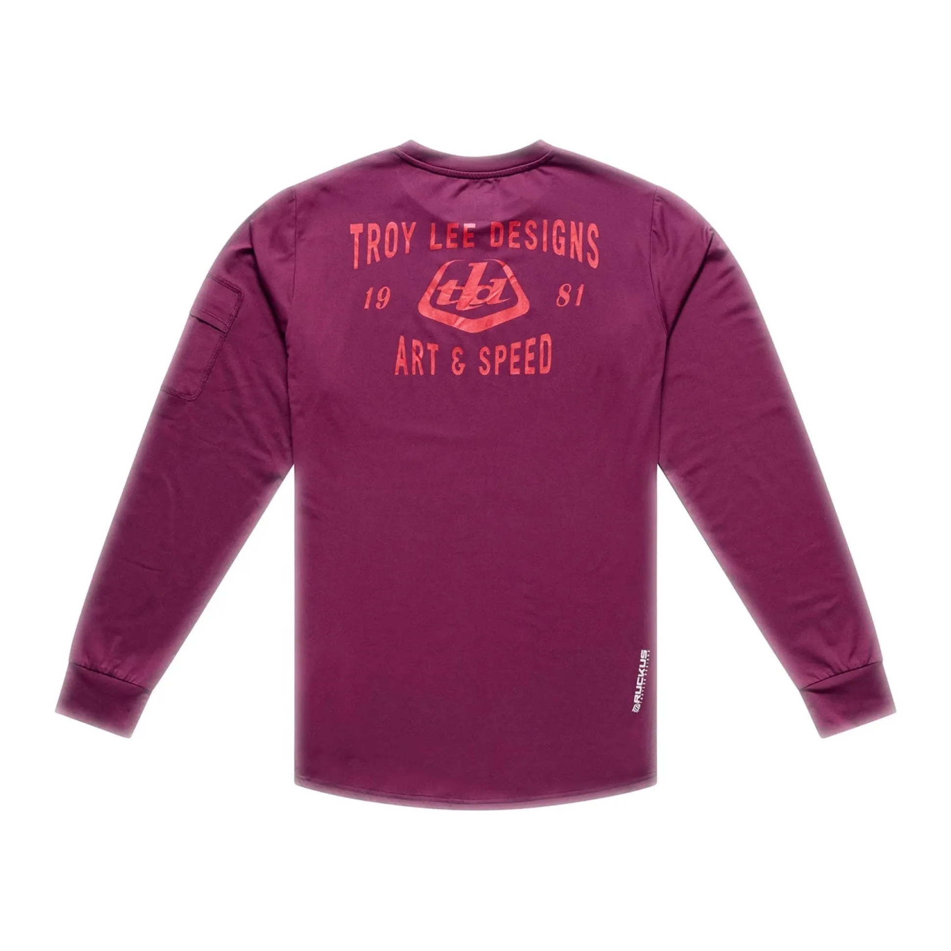 Maglia maniche lunghe Troy Lee Designs Ruckus Ride - Viola