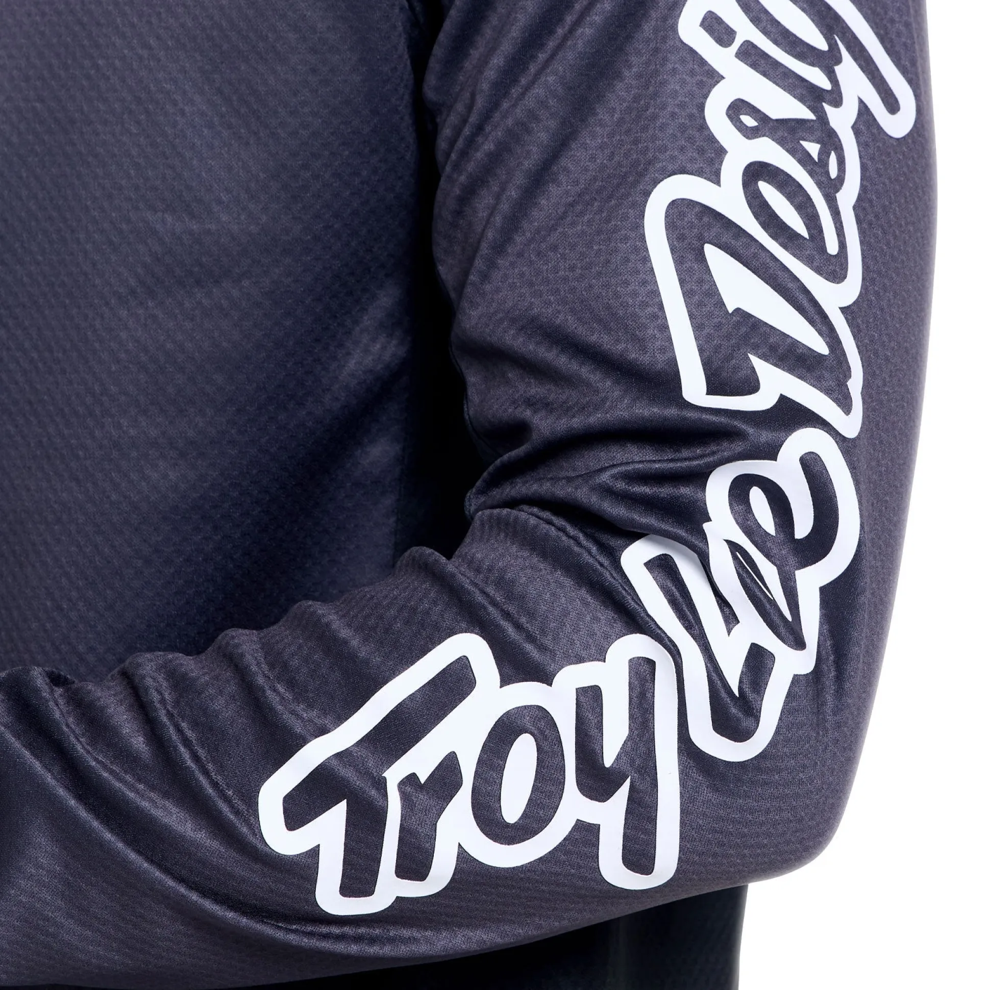 Maglia maniche lunghe Troy Lee Designs Stage Signature - Nero