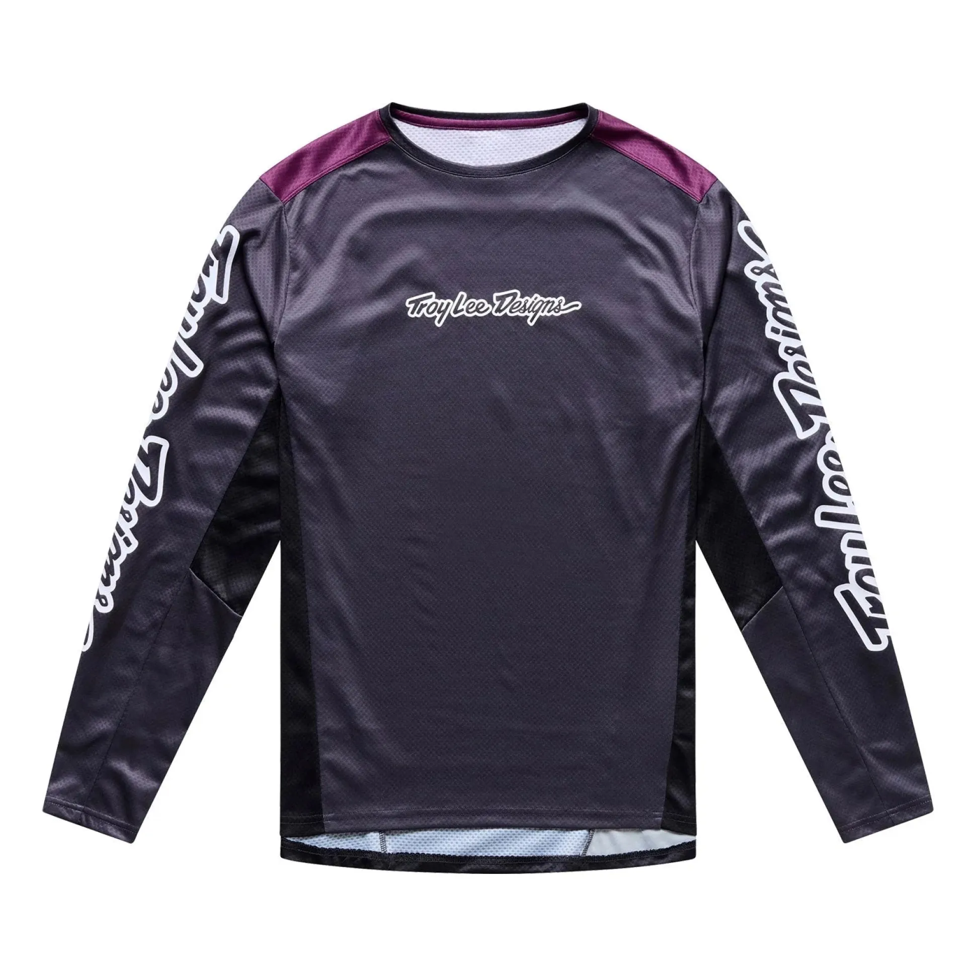 Maglia maniche lunghe Troy Lee Designs Stage Signature - Nero