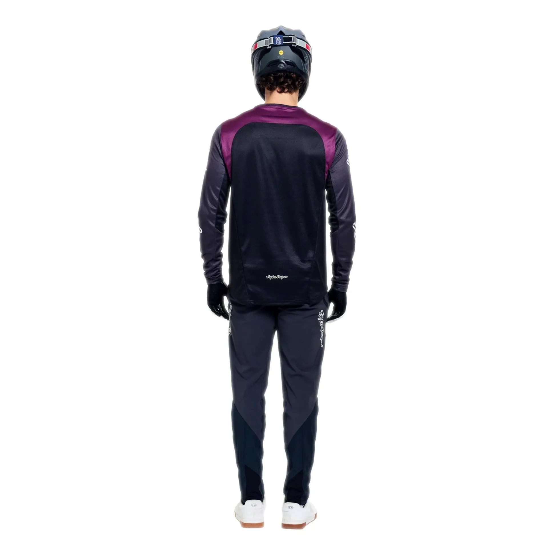Maglia maniche lunghe Troy Lee Designs Stage Signature - Nero