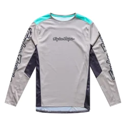 Maglia maniche lunghe Troy Lee Designs Stage Signature - Beige