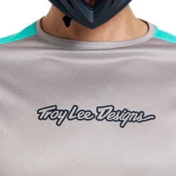 Maglia maniche lunghe Troy Lee Designs Stage Signature - Beige