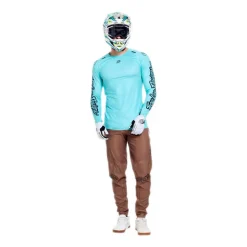 Maglia maniche lunghe Troy Lee Designs Sprint Ultra - Azzurro