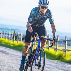 Maglia Northwave Blade Flower - Blu
