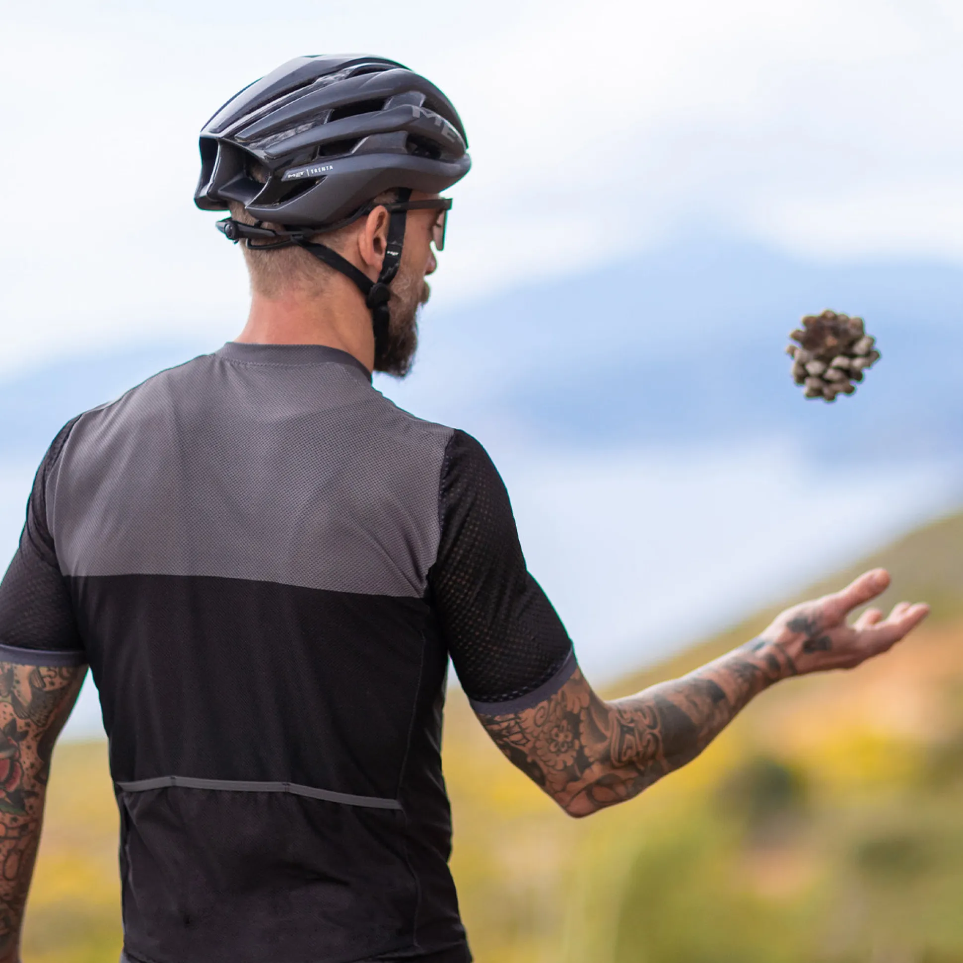 Maglia Northwave Storm Air - Nero grigio