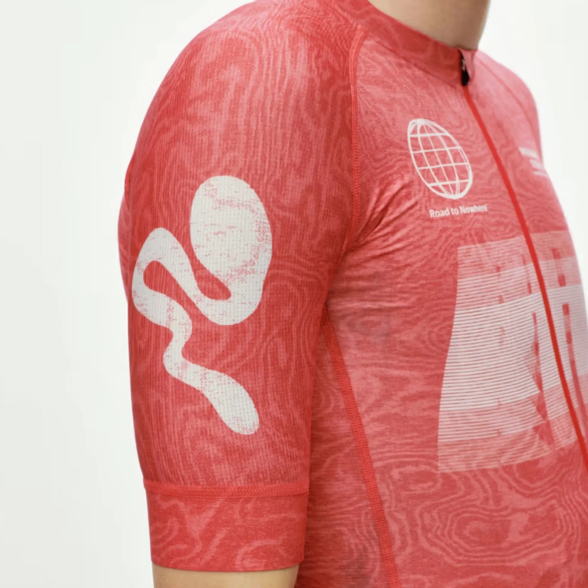 Maglia Pas Normal Studios Mechanism Logo AOP RTN - Rosso
