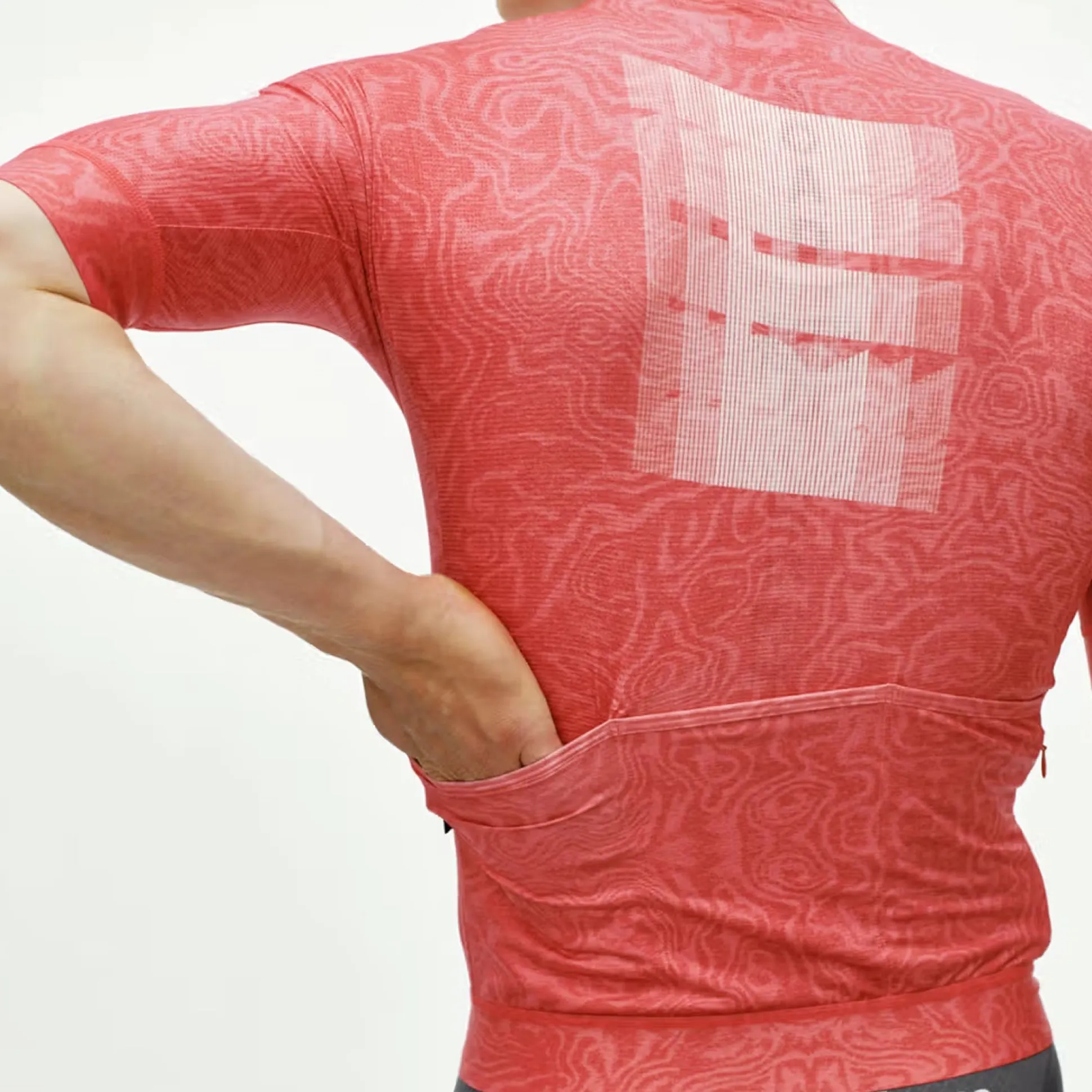 Maglia Pas Normal Studios Mechanism Logo AOP RTN - Rosso