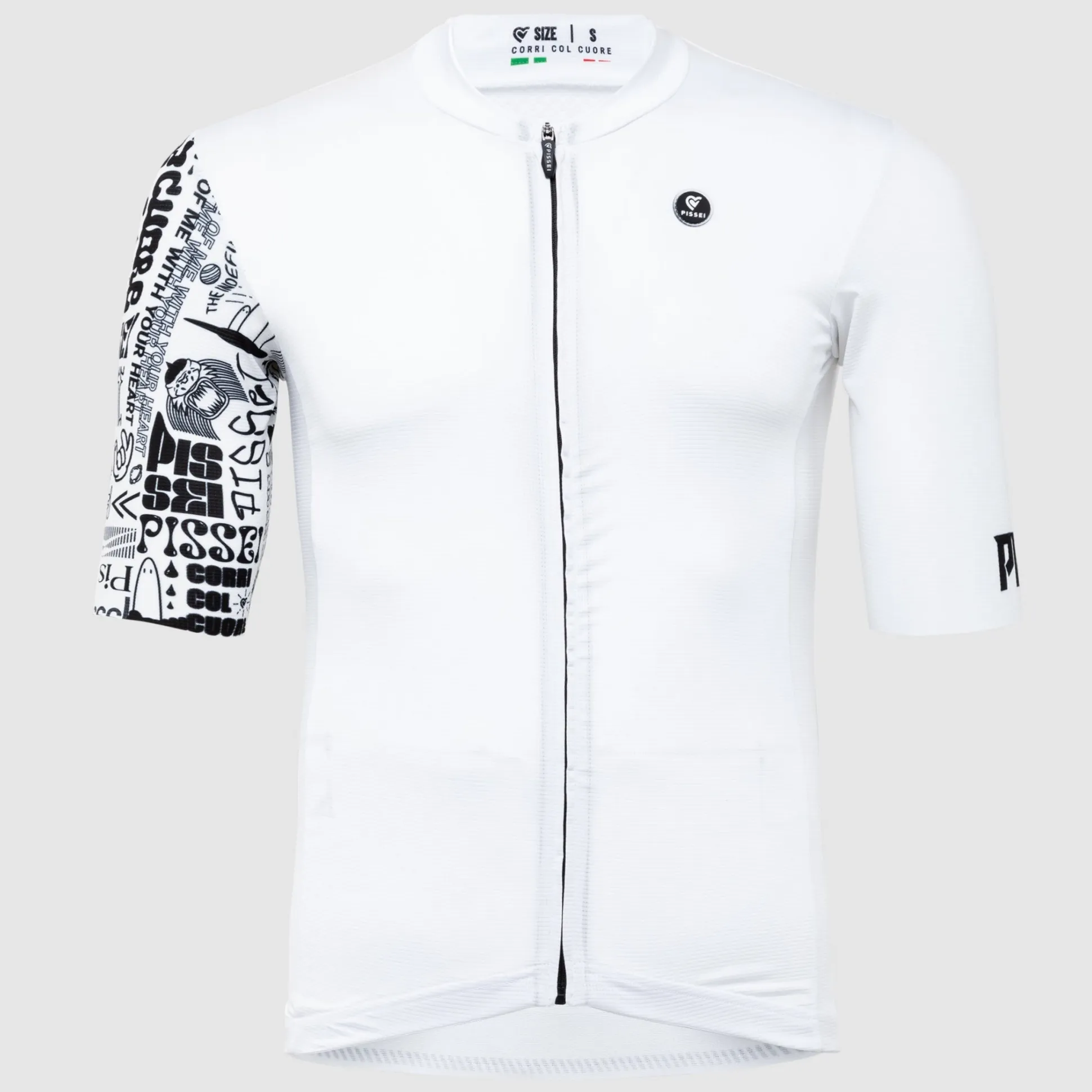 Maglia Pissei Prime - Bianco nero