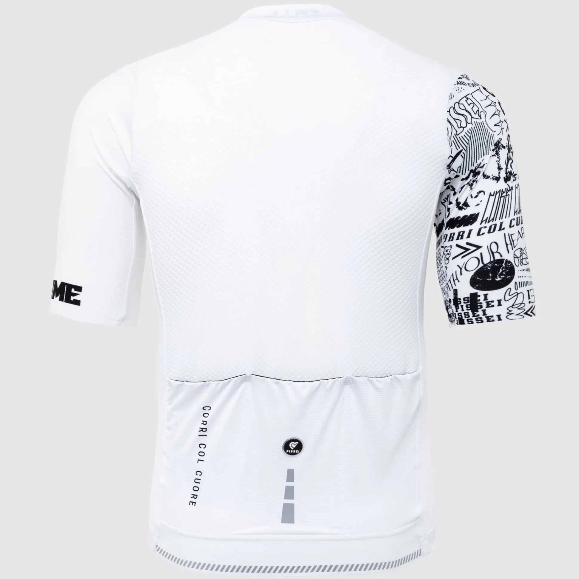 Maglia Pissei Prime - Bianco nero