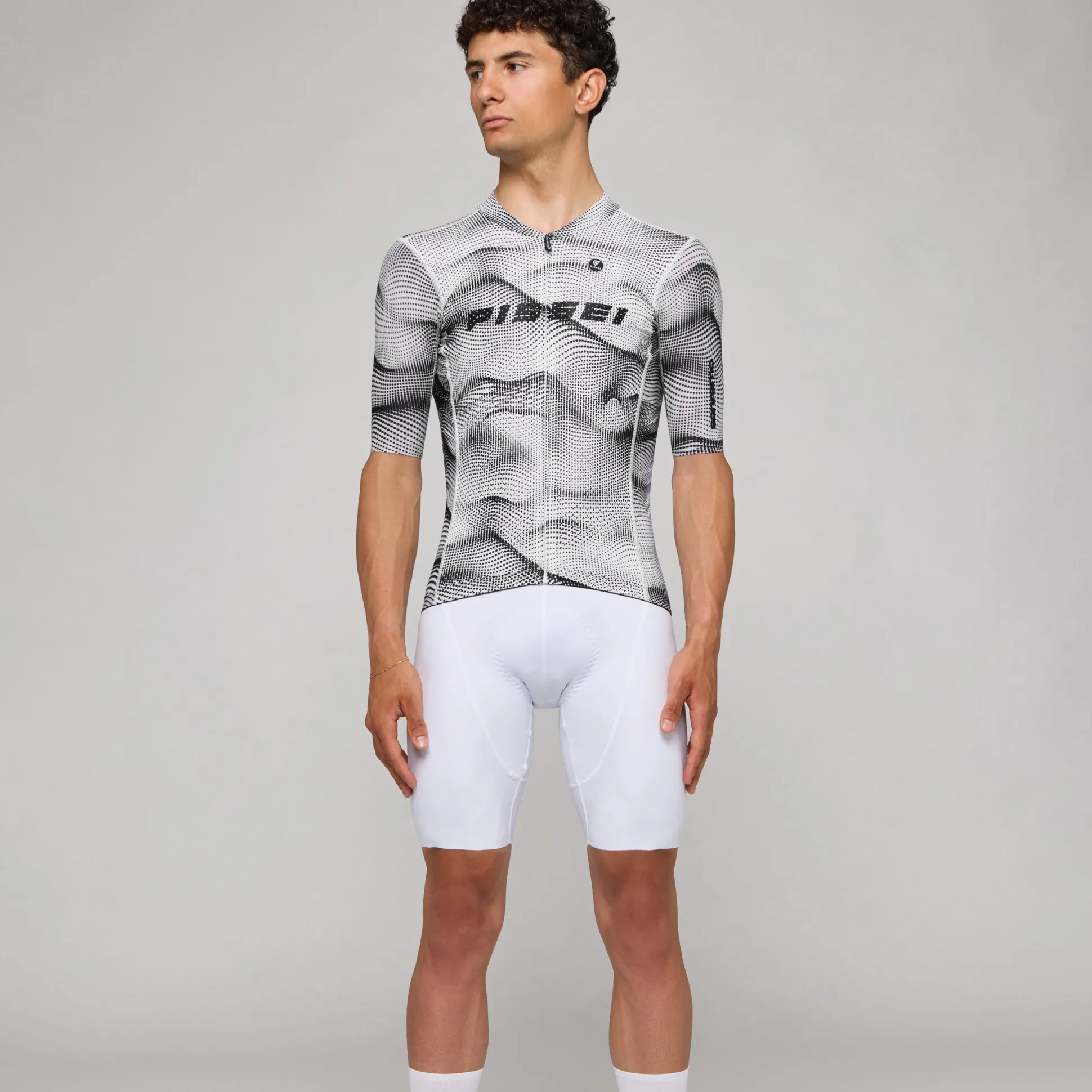 Maglia Pissei Sanremo - Bianco nero
