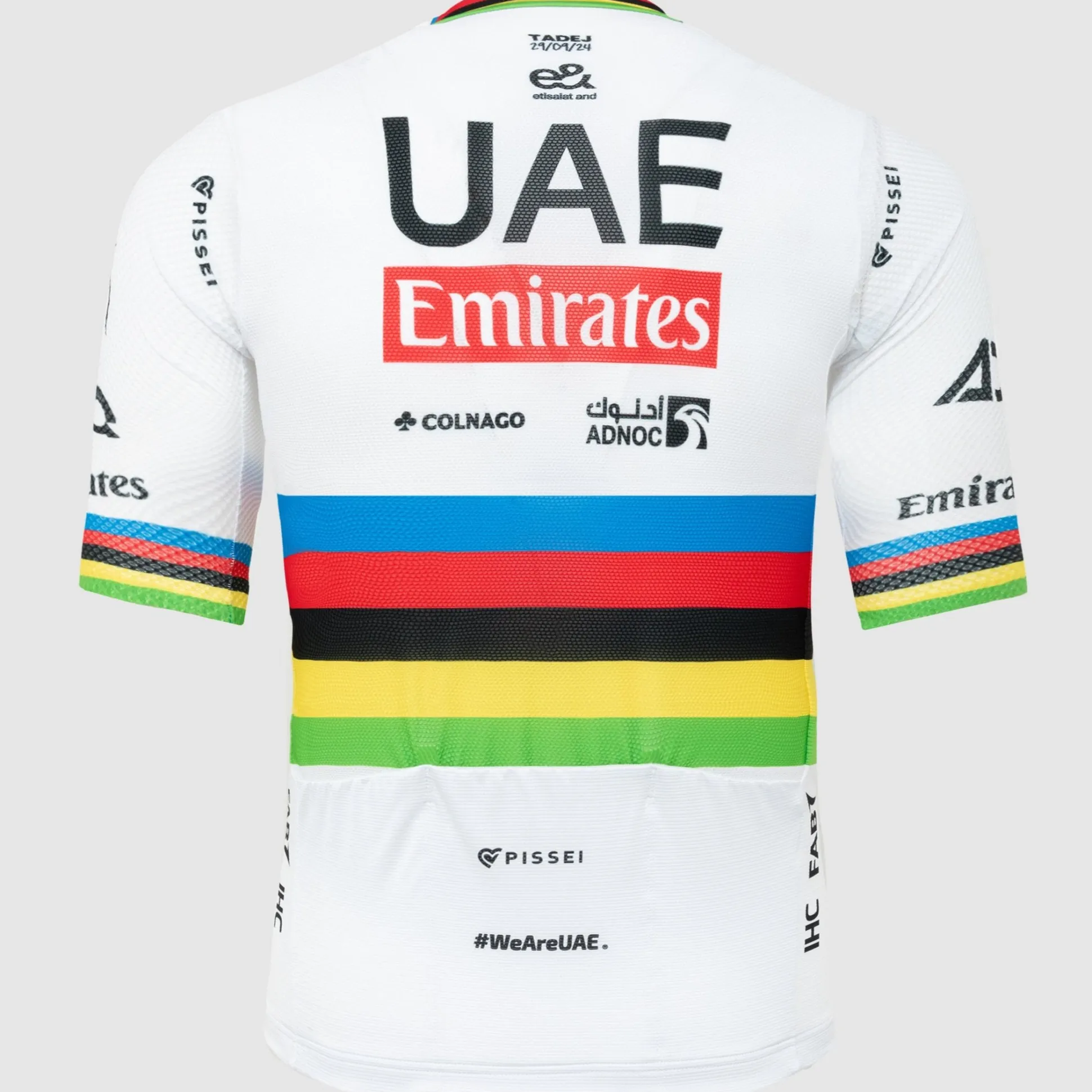 Maglia Pissei Team UAE 2024 Magistrale - Campione del Mondo