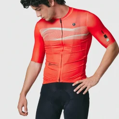 Maglia Pissei Tempo - Rosso verde