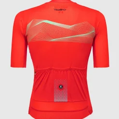 Maglia Pissei Tempo - Rosso verde