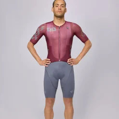 Maglia Pissei Thunder - Bordeaux